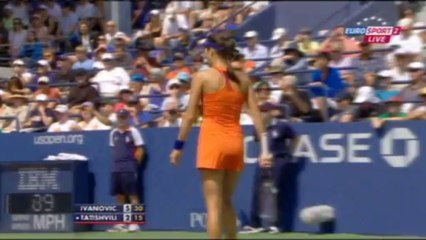 Ana Ivanovic - Anna Tatishvili (US Open 2013 - Turul I) inc.