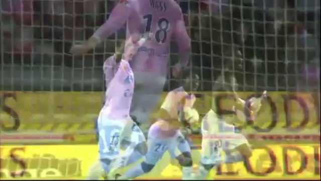 But Pape Amodou SOUGOU (77ème) - Evian TG FC - Montpellier Hérault SC (2-2) - 2013/2014