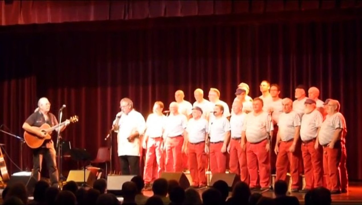 Gilles Servat et les Marins d'Iroise