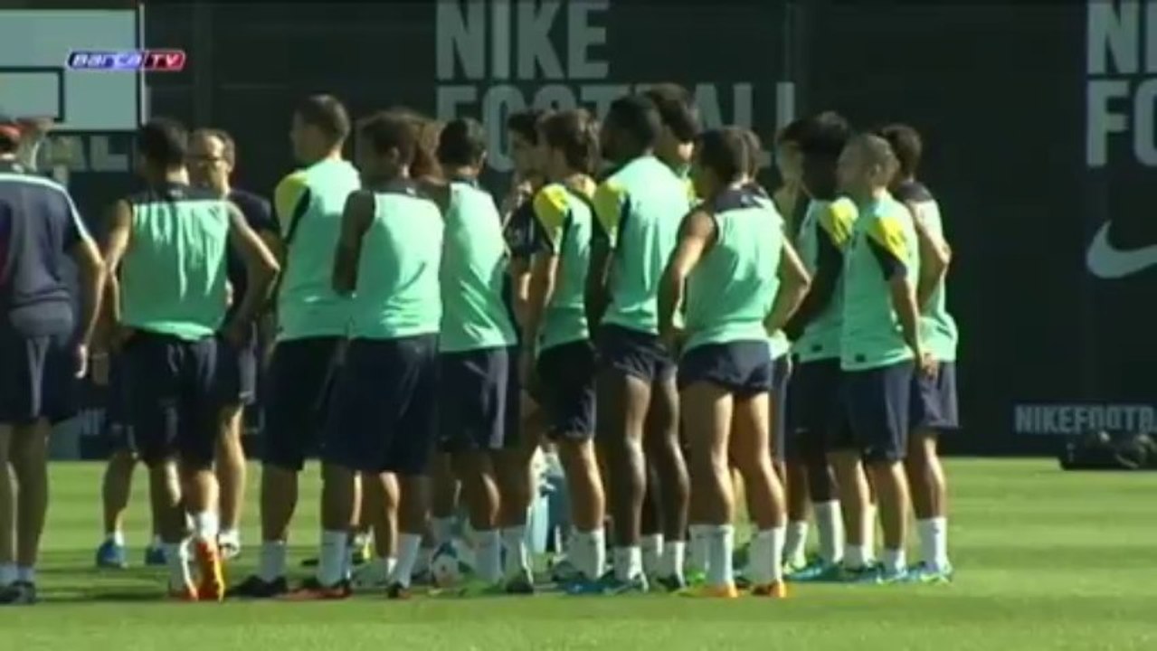 El Barça prepara el partido contra la Real con Busquets y Puyol