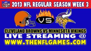 Watch Cleveland Browns vs Minnesota Vikings Live Game Online