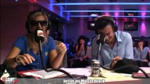Justin en Men In Black - C'Cauet sur NRJ