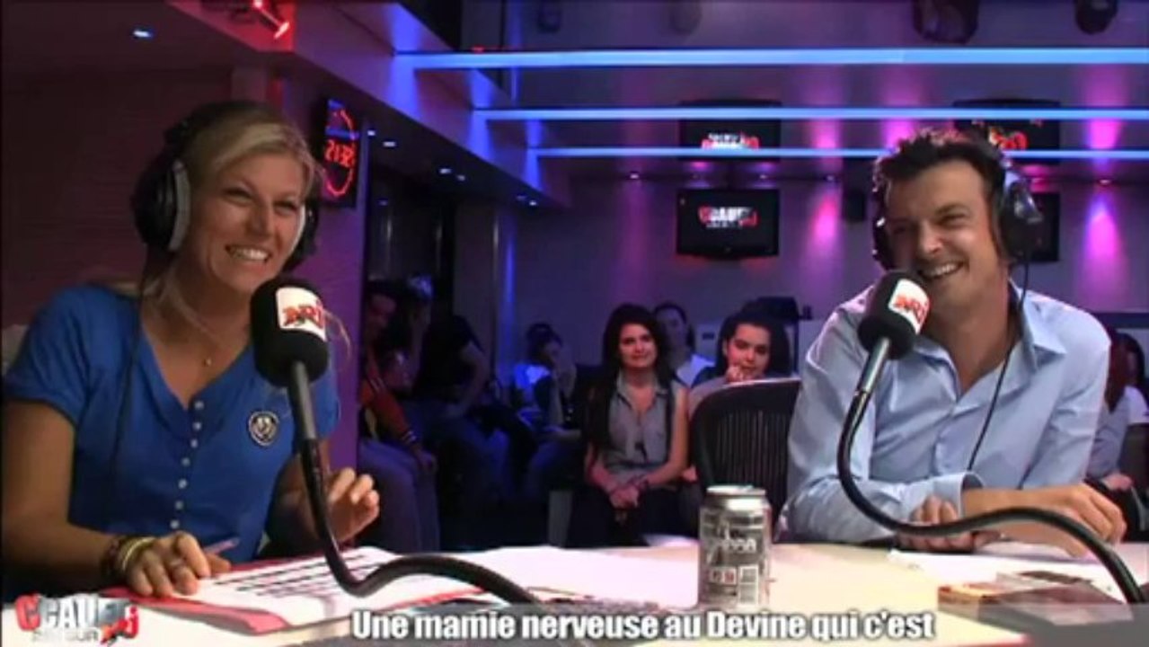 Une mamie nerveuse au Devine qui c'est - C'Cauet sur NRJ