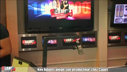 Kev Adams piège son producteur avec Cauet
