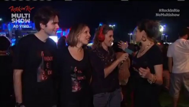 Christiane Torloni Hoje é dia de Rock bebê! Rock In Rio 2013