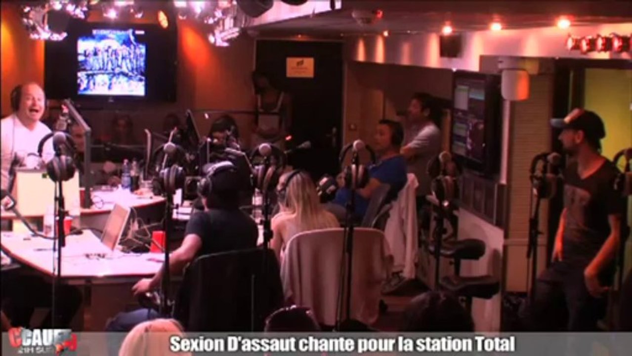 Sexion D'assaut chante pour la station Total - C'Cauet sur NRJ
