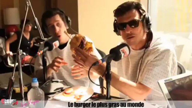 Le burger le plus gras au monde - C'Cauet NRJ