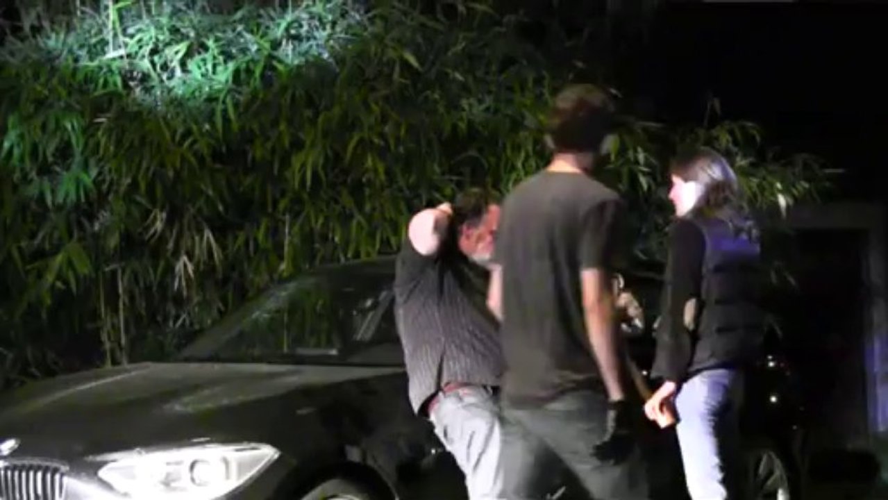 Rencontre avec Bouli Lanners sur le tournage du film "Tous les chats sont gris" de Savina Dellicour