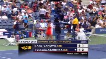 Ana Ivanovic - Victoria Azarenka (US Open 2013 - Turul IV) Part 2