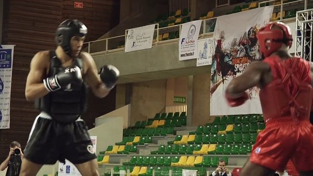 Yves Landu vs Jean-Luc Hamon : Finale Sanda Senior -70kg - Vichy 2013