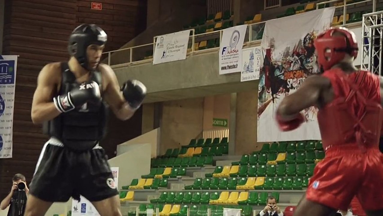 Yves Landu vs Jean-Luc Hamon : Finale Sanda Senior -70kg - Vichy 2013