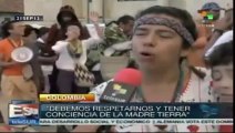 Piden activistas colombianos mayor respeto por la Tierra