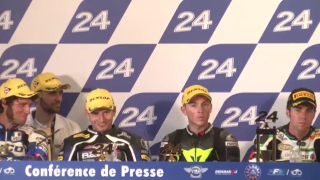 Conférence de presse des 24 Heures Moto 2013 - partie 1