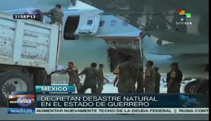 Contabilizan 1.2 millones de damnificados por "Manuel" en México