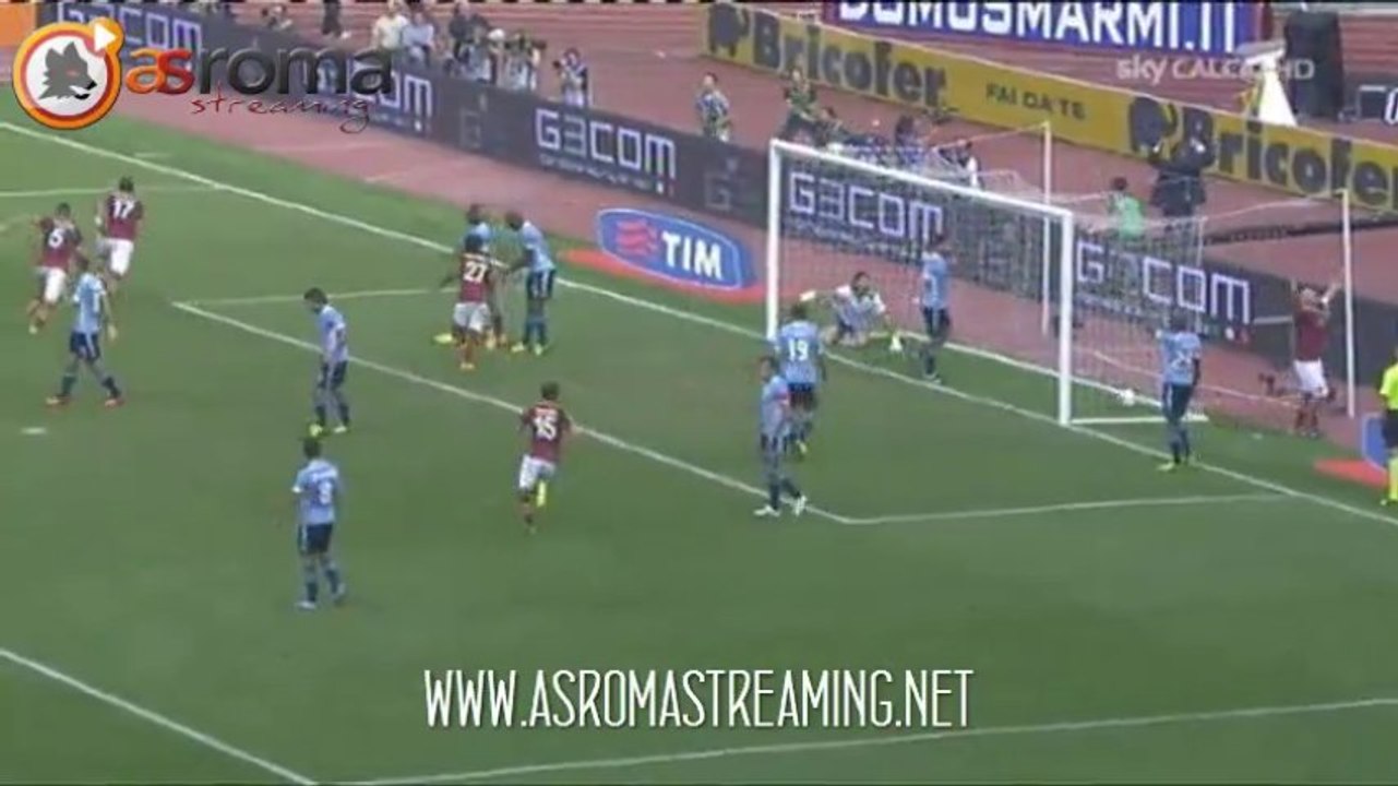 ROMA 2-0 LAZIO - SINTESI - 22/09/2013