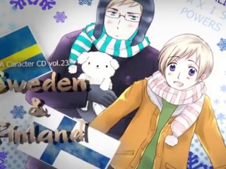 Hetalia Hatafutte Parade Sweden  Finland Mix [FULL]