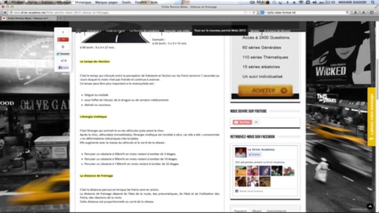 Permis Moto 2013 : Fiche Moto n°11