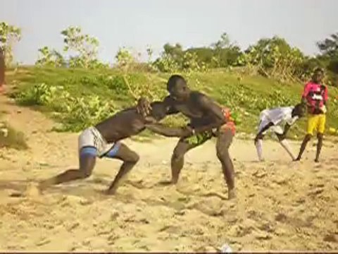 SÉNÉGAL- LUTTEURS SÉNÉGAL-MBOUR-MBOUDIENE-SALY