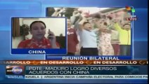 Suscriben acuerdos comerciales Venezuela y China