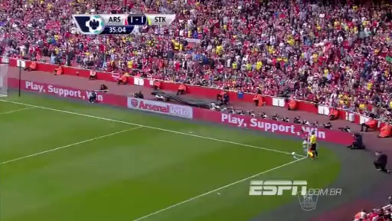 আর্সেনাল (৩) ভস স্টোক সিটি (১) ২২ সেপ