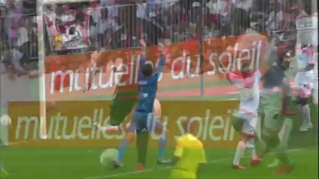 But Eric BAUTHEAC (44ème) - OGC Nice - Valenciennes FC (4-0) - 2013/2014