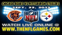 Watch Chicago Bears vs Pittsburgh Steelers Live NFL Streaming Online