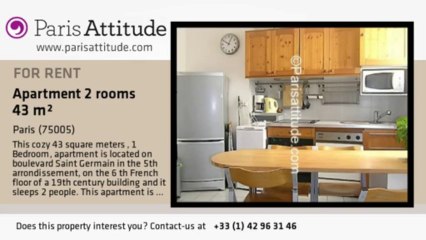 1 Bedroom Apartment for rent - Quartier Latin/St Michel, Paris - Ref. 6323