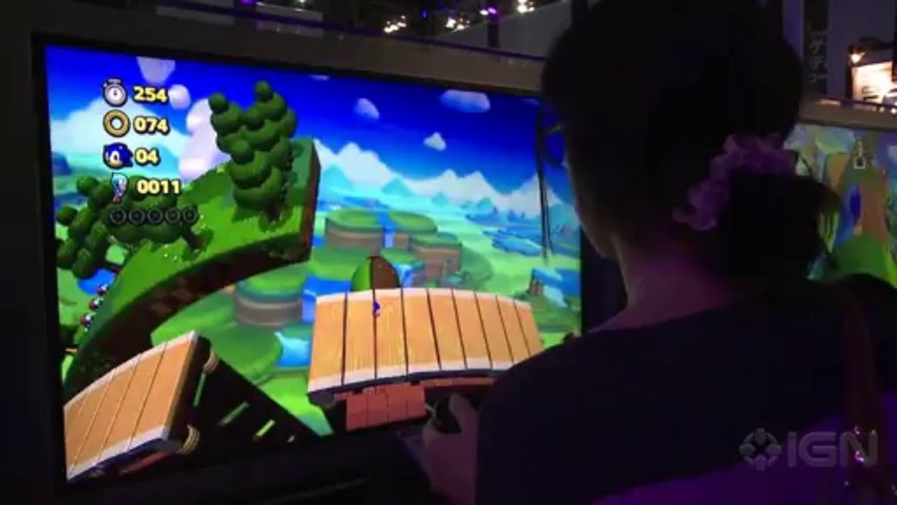 Sonic Lost World Zone 1 Gameplay - TGS 2013 (2)