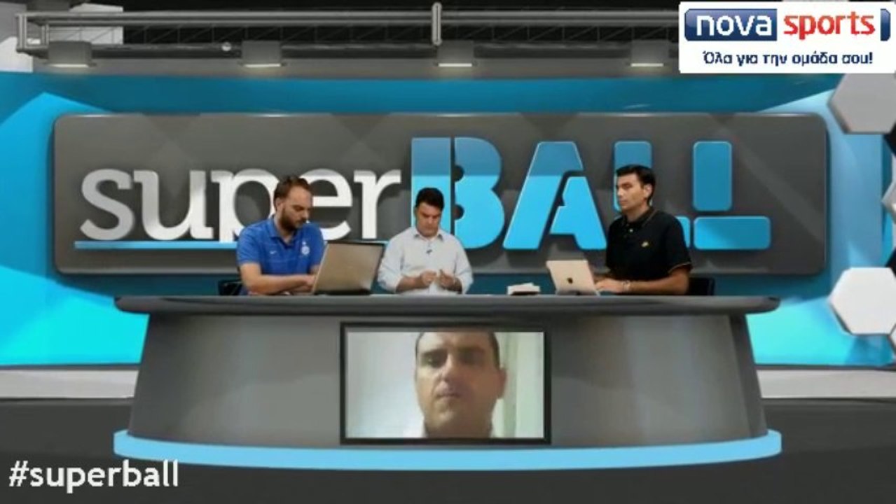 Ο Φραγκούλης Φράγκος στη Super BALL 22.09
