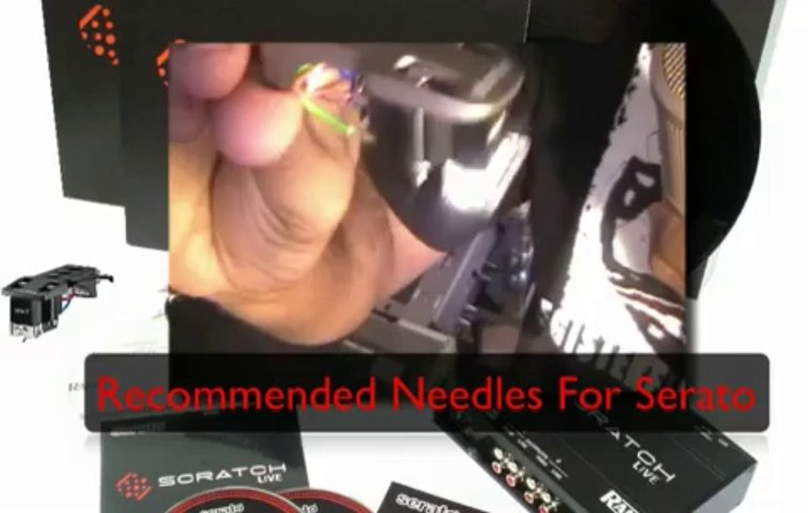 RANE SERATO SCRATCH LIVE AND M44-7 SHURE NEEDLES