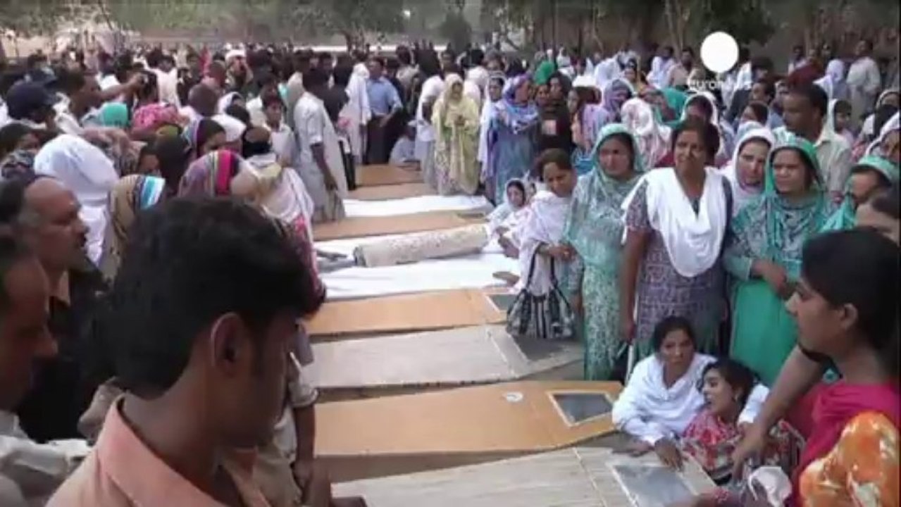 Les chrétiens pakistanais dans les rues après le...