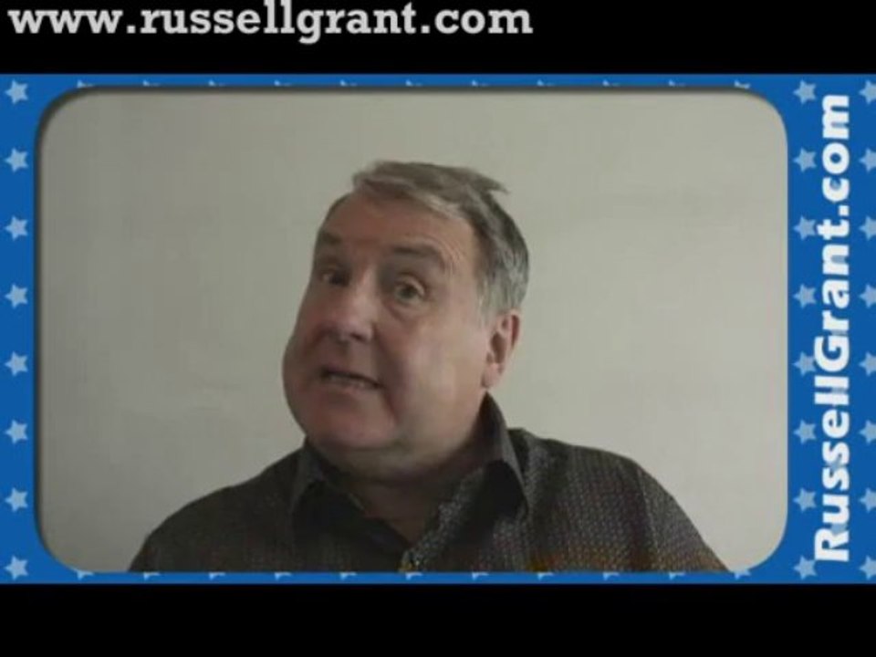 Russell Grant Video Horoscope Aquarius September Monday 23rd 2013 www.russellgrant.com