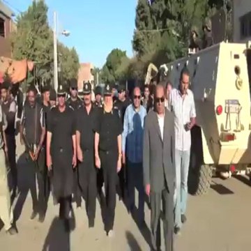 مدير أمن المنيا يتفقد شوارع دلجا‎