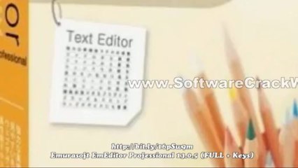 [9-2013 NEW] (FULL + Keys) Emurasoft EmEditor Professional 13.0.5