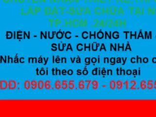 tho sua mai ton nha o quan 3 tphcm///090655679