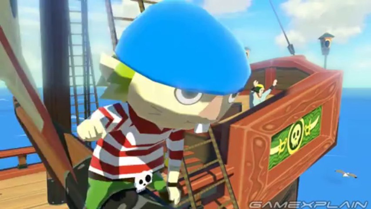 Zelda  Wind Waker HD - Final Ganondorf Boss Battle + Ending [1080p - Wii U]