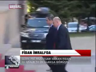 MİT MÜSTEŞARI FİDAN İMRALI' DA