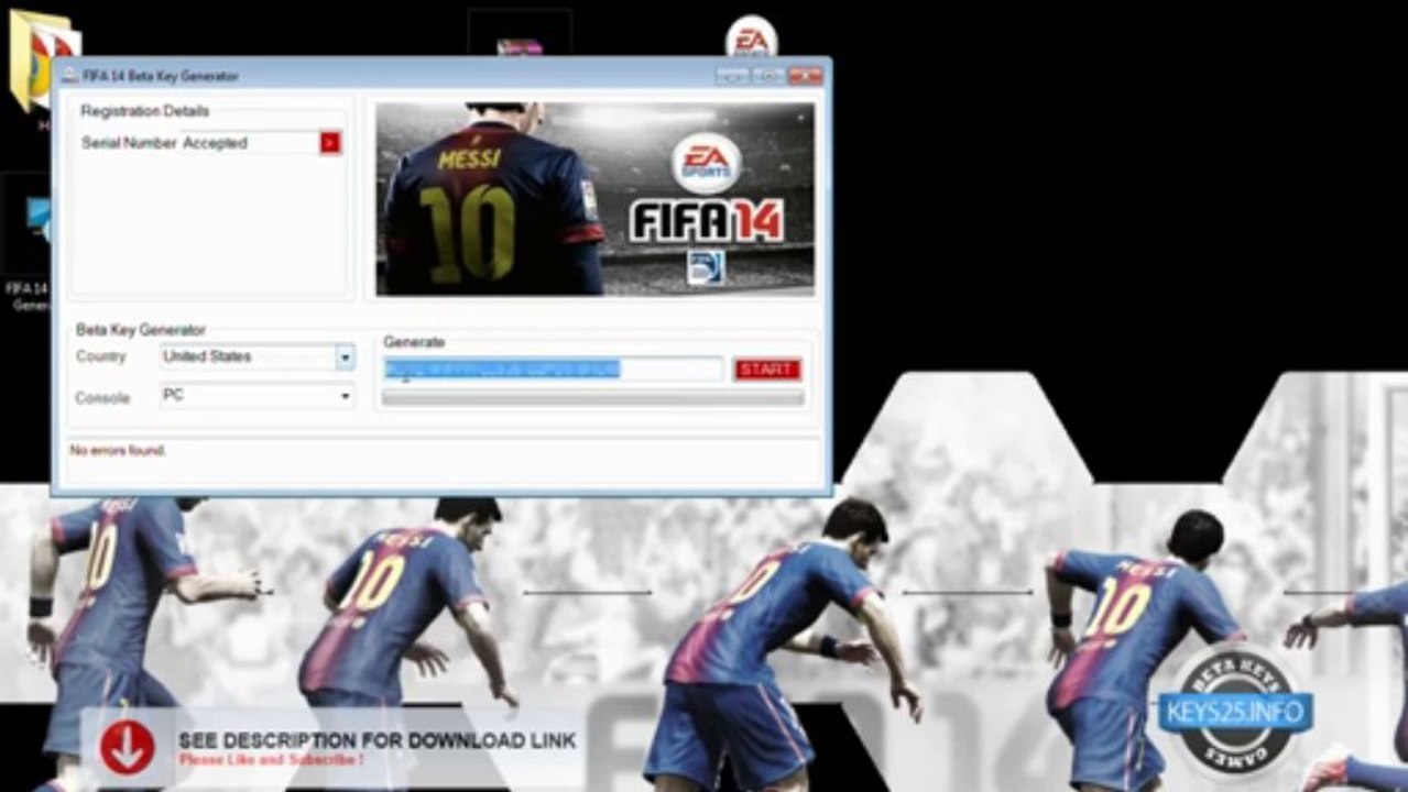 FIFA 14 BETA Key Code Generator