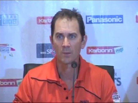 Perth Scorchers coach Justin Langer press conference