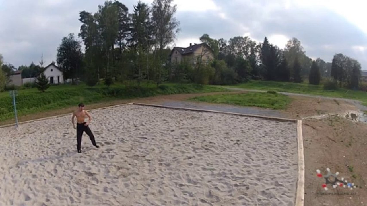 Two sideflip + slowmotion - 2012