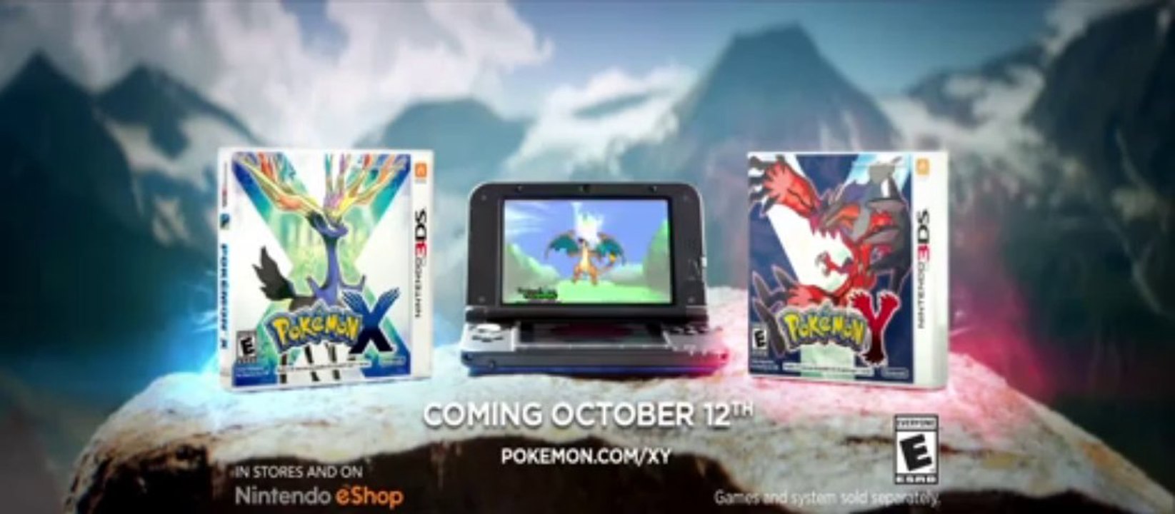 Nintendo 3DS - Pokémon X & Pokémon Y - Pub télé...