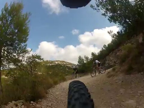 Sortie VTT du 26 septembre 2013 a Luminy Mathieu ,Jean-Paul ,Alain KiKi 2