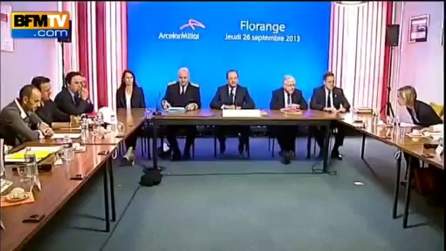 Florange: François Hollande annonce la création d'un centre de recherche public