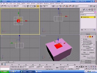 3Ds Max Tutorial  - Bevel Polygon - Urdu-Hindi