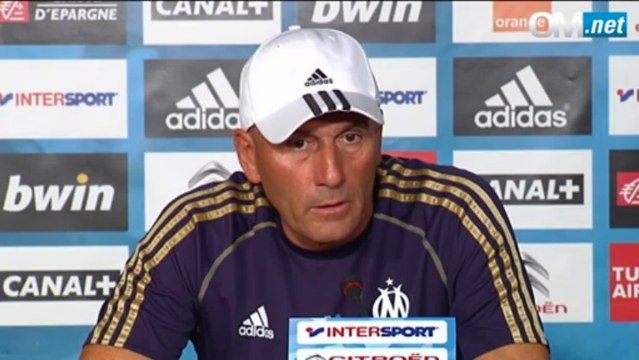 La conférence de presse avant Lorient-OM