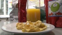 Un aperitivo de manzana y mandarina para reducir riesgos cardiovasculares en niños