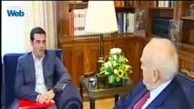 Συνάντηση Α. Τσίπρα με τον Πρόεδρο της Δημοκρατίας