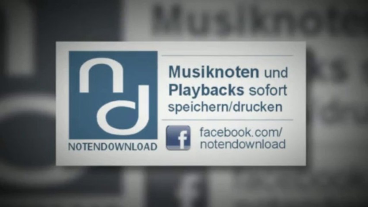 Noten bei notendownload - Und es war Sommer (Peter Maffay)