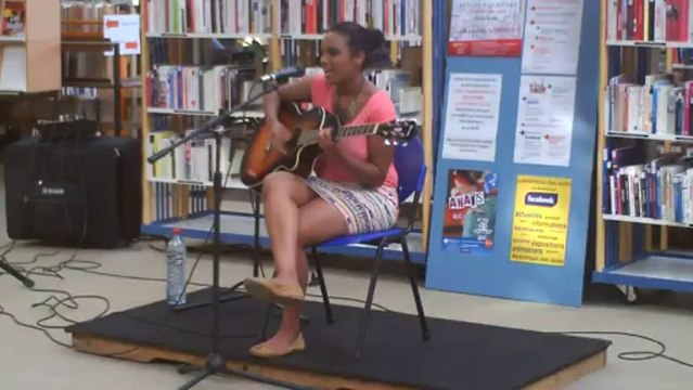 Anais à la Médiathèque de Nevers