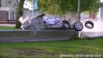 Enorme Crash d'une Porsche 964 pendant un rallye.